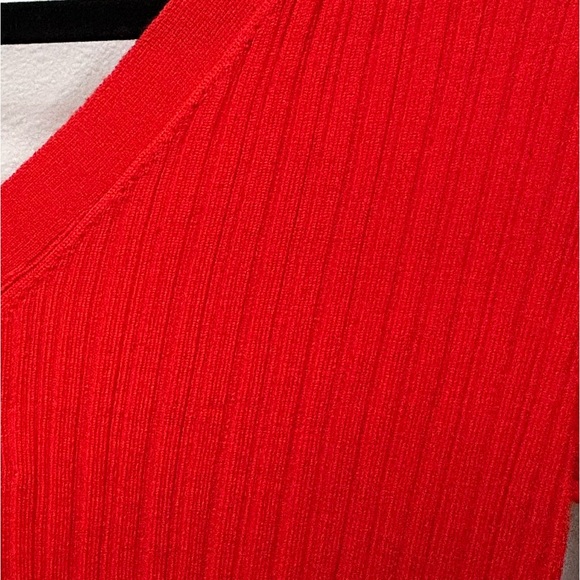 NWT LITA BY CIARA WOOL BLEND RIB CARDIGAN DRESS MSRP $348 - Picture 5 of 6